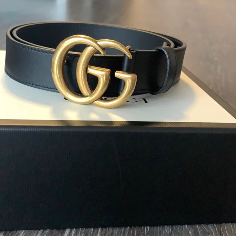Gucci Wide Belt - Sz 80cm